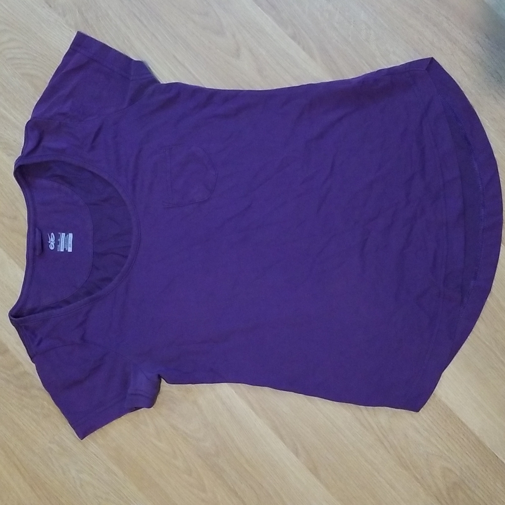 Nike Dri-Fit purple short sleeve basic workout shirt medium